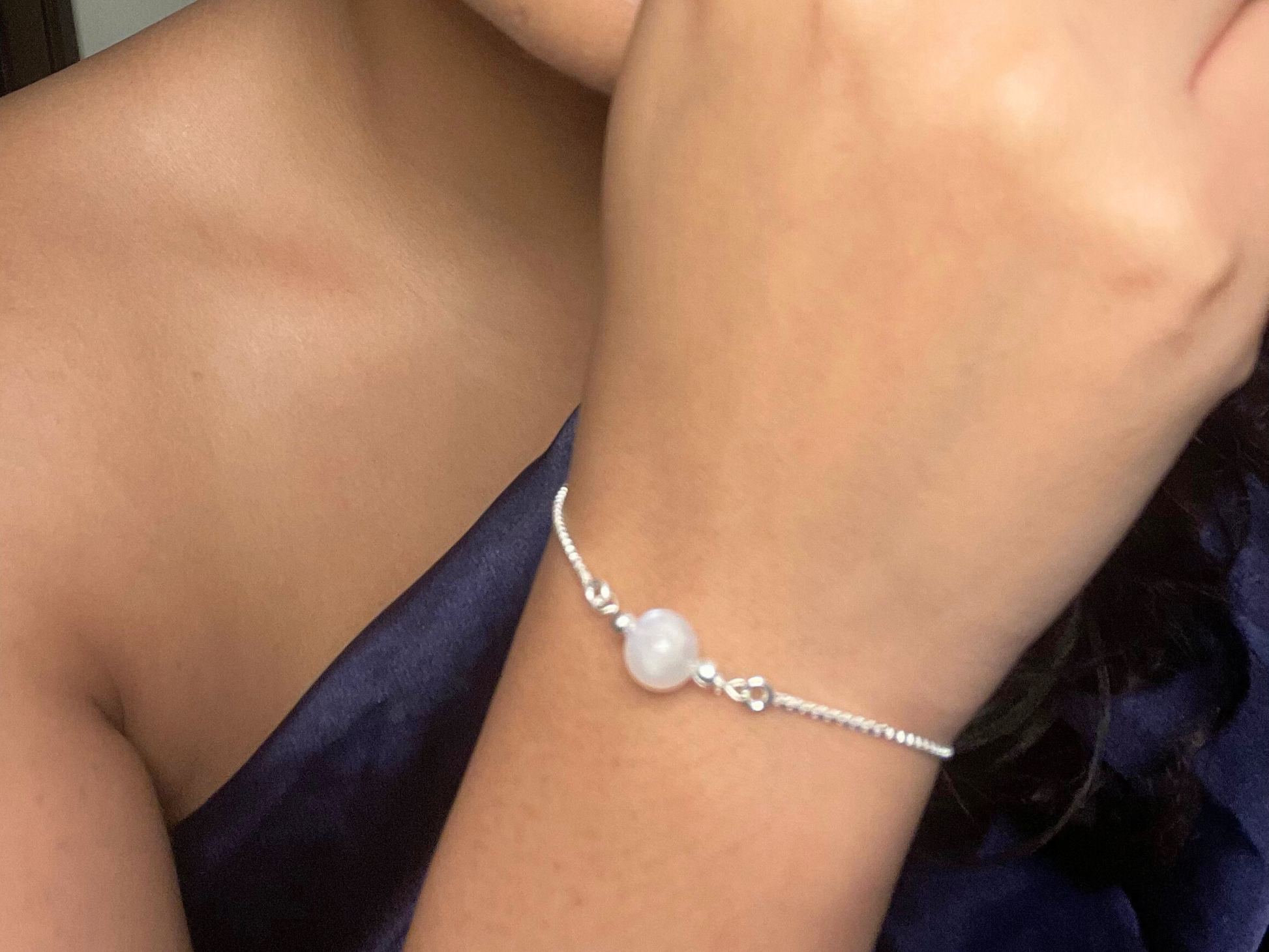 Moonstone New Beginnings Bracelet 925 Sterling Silver – House of Tarasya
