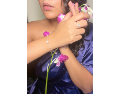 Moonstone New Beginnings Bracelet 925 Sterling Silver – House of Tarasya
