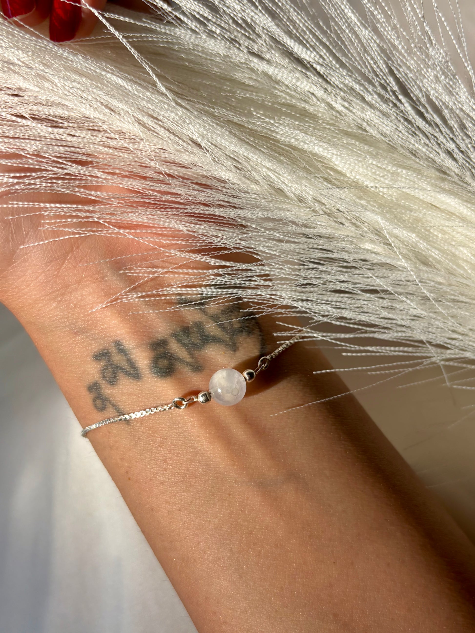 Moonstone New Beginnings Bracelet 925 Sterling Silver – House of Tarasya
