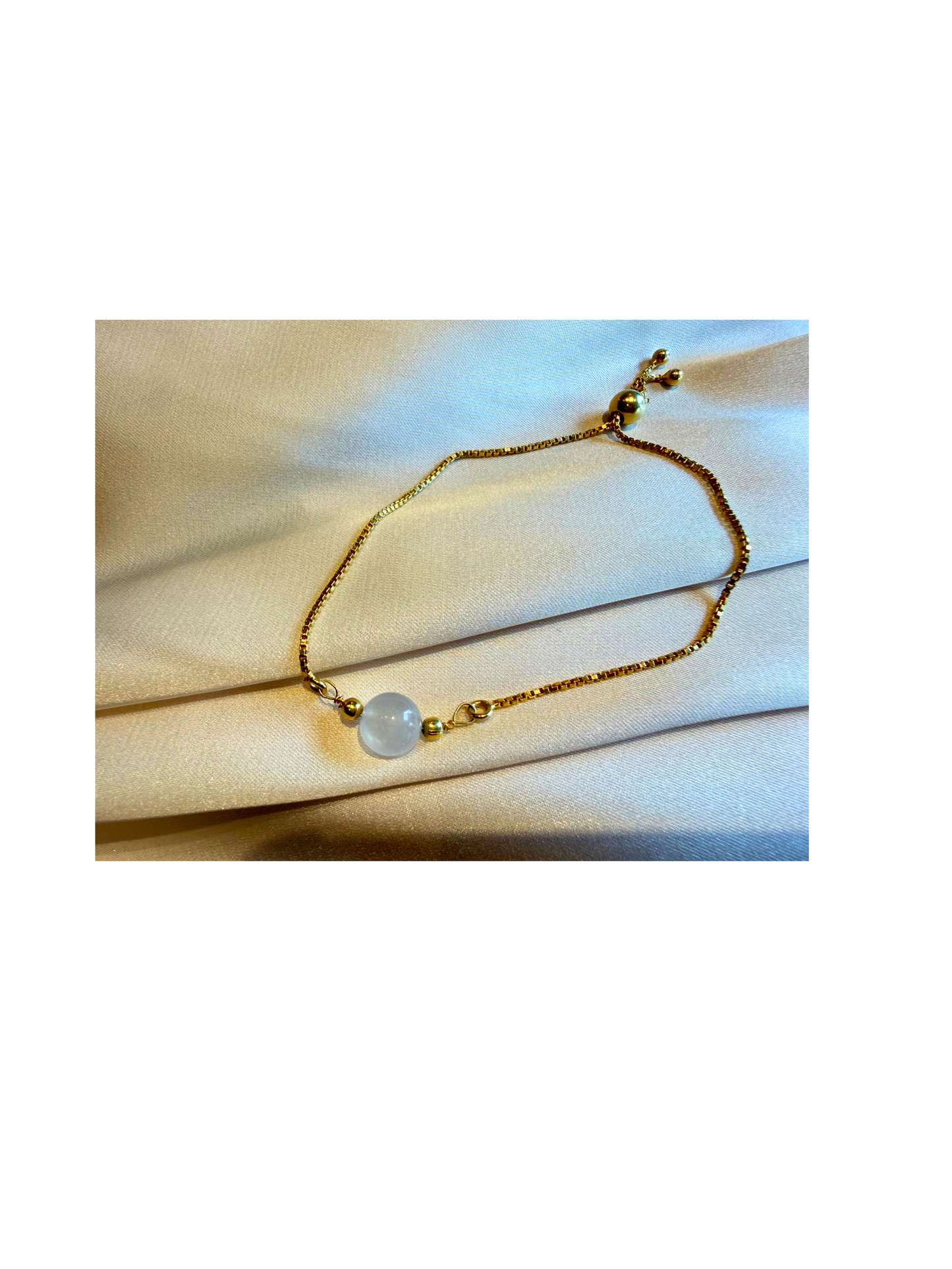 Moonstone New Beginnings Bracelet Gold Plated – House of Tarasya
