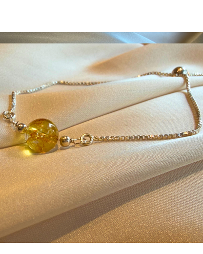 Citrine Sway Bracelet Sterling Silver Gold Gemstone – House of Tarasya
