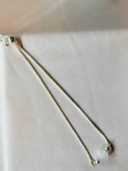 Moonstone New Beginnings Bracelet 925 Sterling Silver – House of Tarasya
