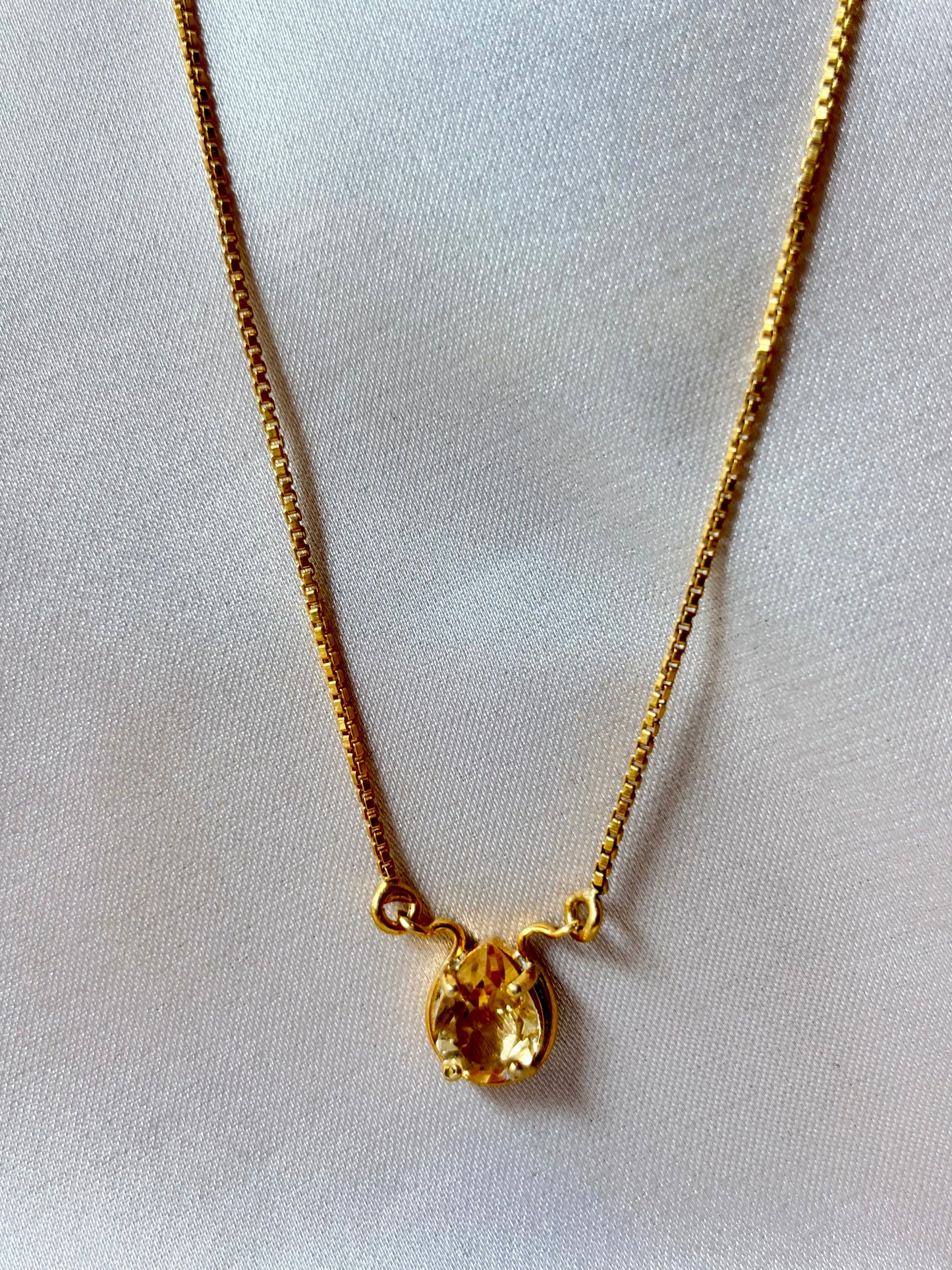 Citrine Money Flows Necklace Gemstone Jewellery – House of Tarasya
