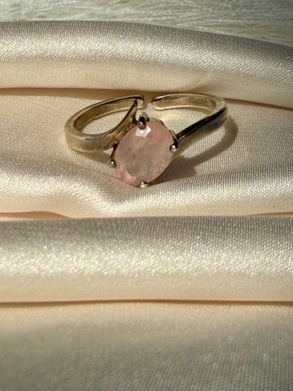 Rose Quartz Self Love Ring 925 Sterling Silver – House of Tarasya
