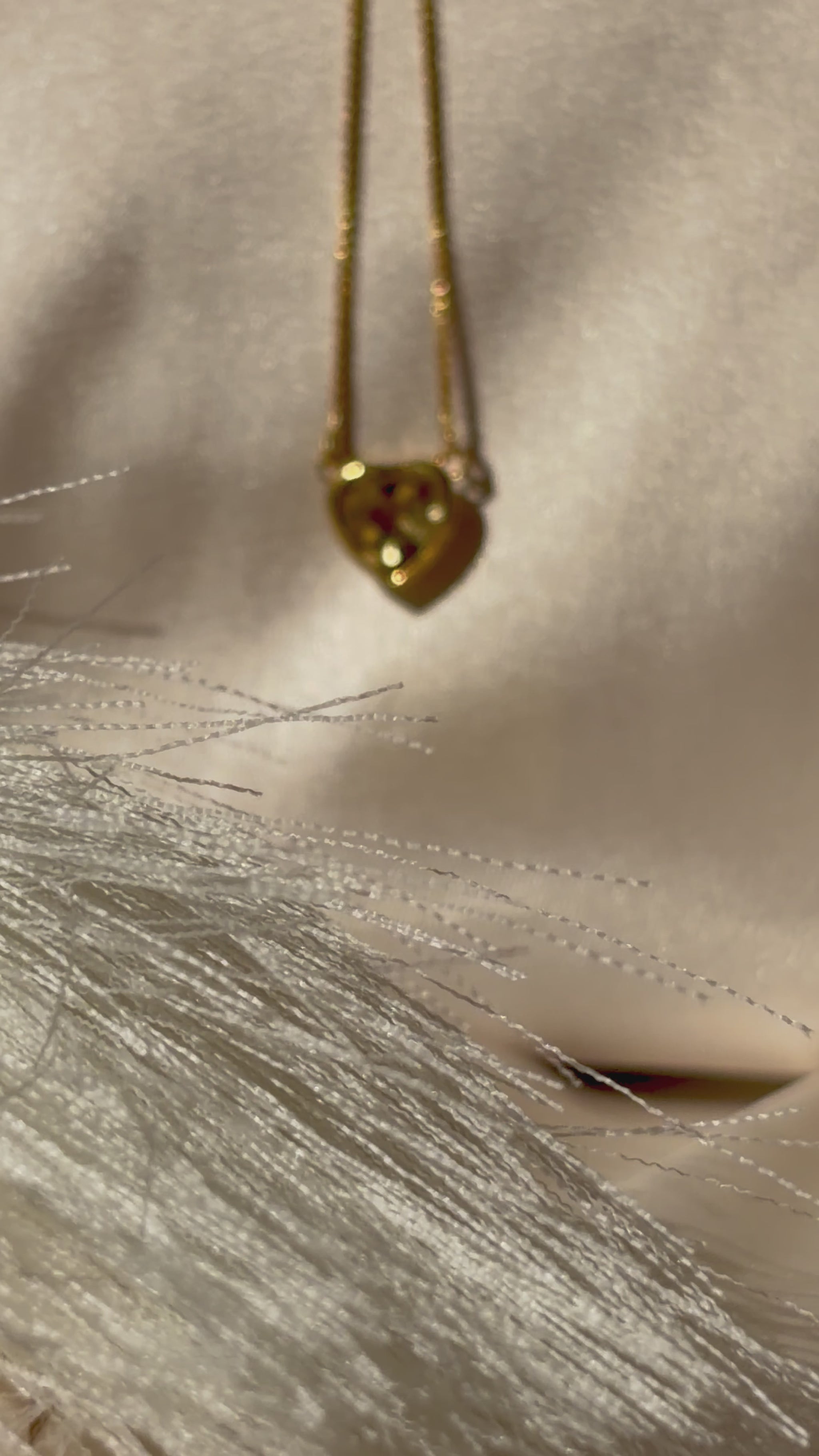 Citrine Heart Necklace Gold Plated Gemstone – House of Tarasya
